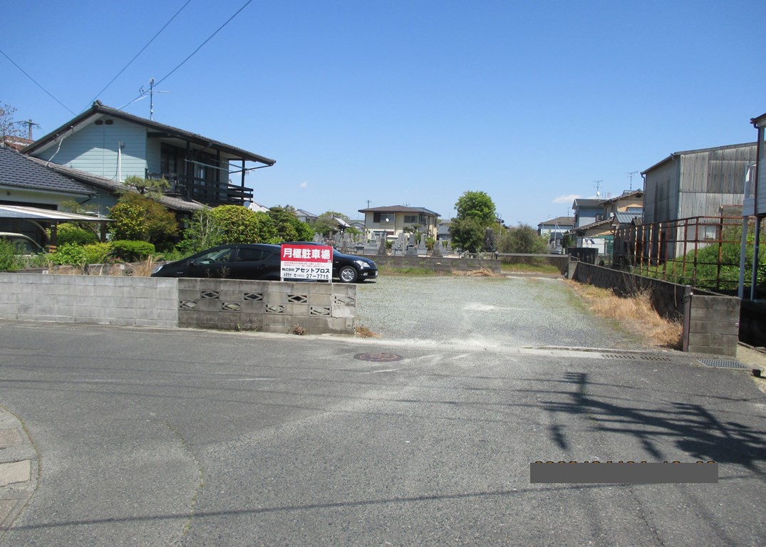 六座町駐車場全景 